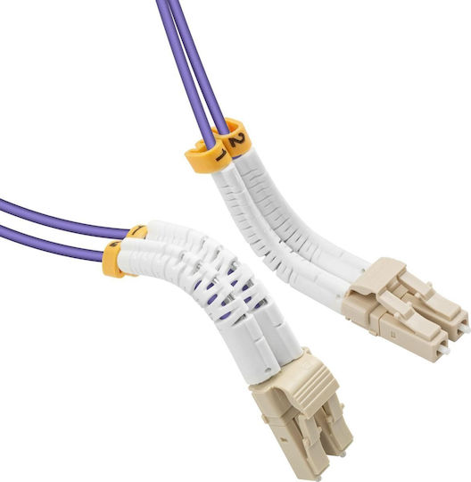 Lanview Καλώδιο Οπτικής Ίνας LC-LC 1m