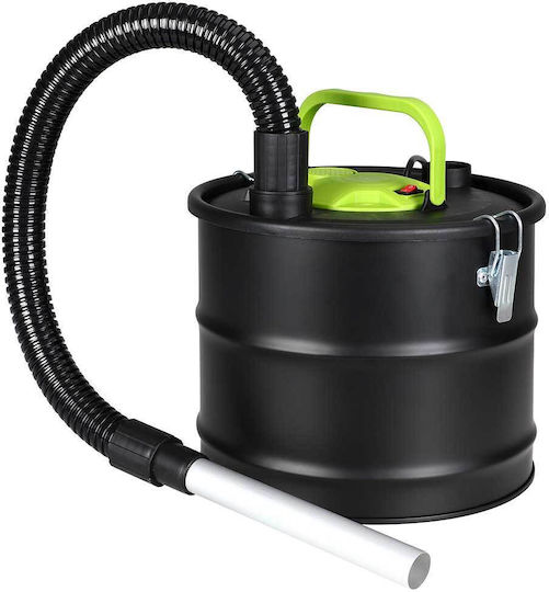 Bakaji Σκούπα Στάχτης 800W με Κάδο 15lt