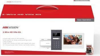 Hikvision Σετ Θυροτηλεόρασης Λευκό