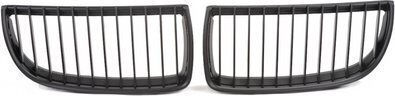 Mtuning Sport Grille Single Slat Matt Black BMW 3 E90 E91 Pre-Facelift 2005-2008