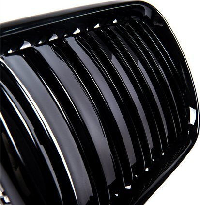 Mtuning Σπορ Μάσκα Διπλά Πτερύγια Gloss Black Bmw 3 E36 Compact Facelift 1996-1999