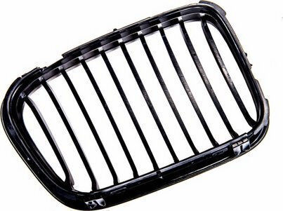 Mtuning Σπορ Γρίλια Μονές Νευρώσεις Gloss Black Bmw 3 E46 Compact Πριν Facelift 1998-2001