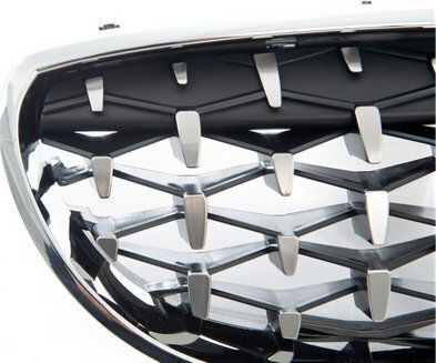 Μάσκα Mtuning Σπορ Gloss Black & Chrome Bmw 5 E60 E61 2003-2010