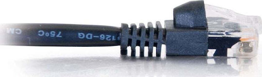 C2G U/UTP Cat.5e Ethernet Network Cable 1m Black 1pcs