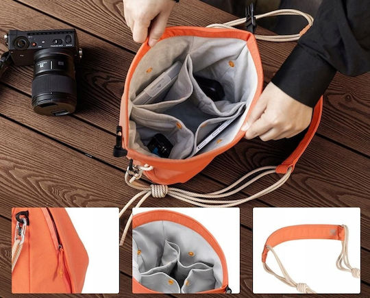 K&F Concept K&F Concept Crossbody Camera Bag Orange