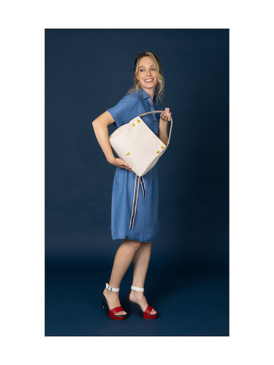 Women's Bag Shoulder Ecru