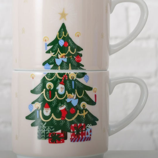 Boltze Set Weihnachtliche Tassen Weihnachtliche Tassen 2Stück