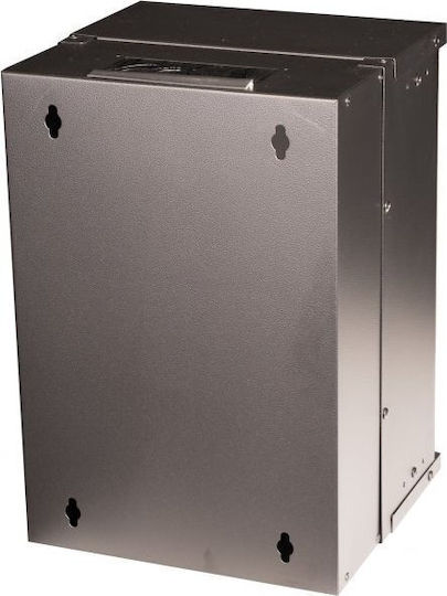 Equip Wall Cabinet 10" 09U 300x300mm Glass Door Black