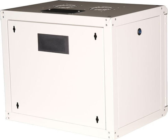 Equip Server-Schrank 19" 09HE 600x450mm Glastür Grau