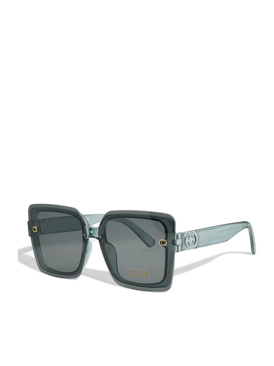 Optosquad Women's Sunglasses with Gray Plastic Frame and Gray Lens 99712
