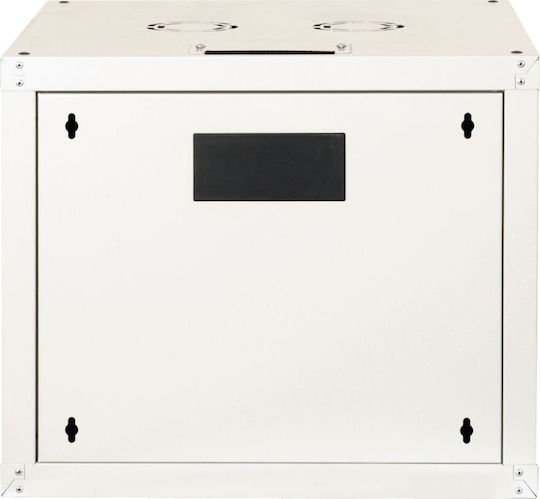 Equip Serverschrank 19" 09HE 600x600mm Glastür Grau