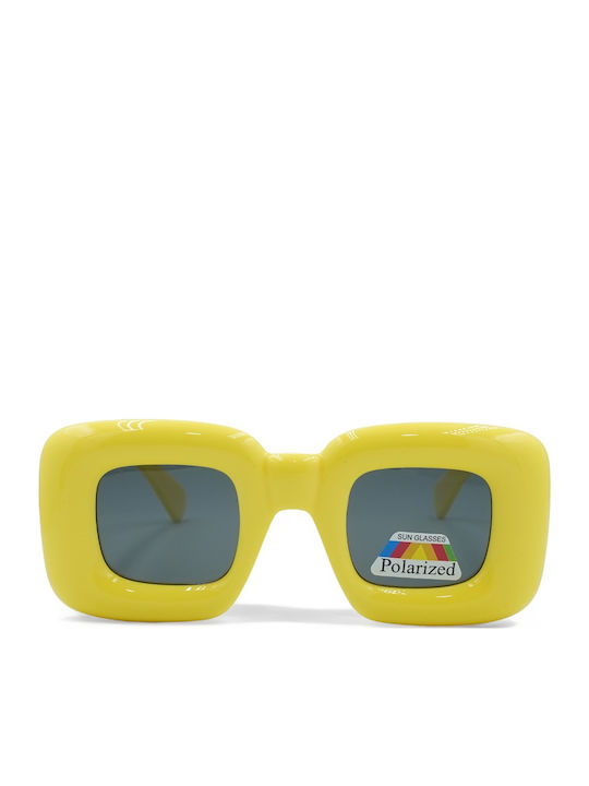 Optosquad Τετράγωνα Παιδικά Γυαλιά Ηλίου με Polarized Φακό Κίτρινα