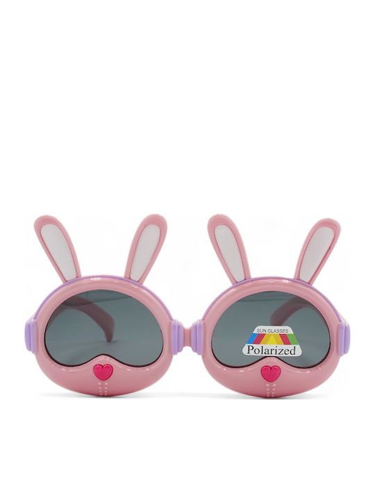 Optosquad Παιδικά Γυαλιά Ηλίου με Polarized Φακό Ροζ