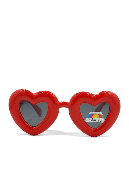 Optosquad Kinder-Sonnenbrillen mit Polarisiertem Spiegel Rot