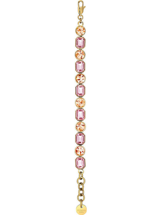 Dyrberg/Kern Women's Gold Plated Steel Bracelet 17cm
