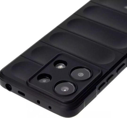Bizon Tur Back Cover Tempered Glass 2mm Μαύρο (Redmi Note 13 4G)