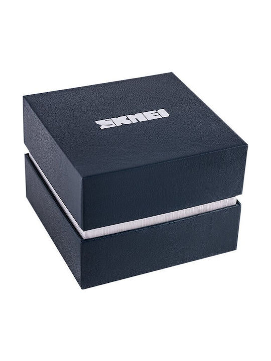 Skmei Herrenuhr Batterie mit Silber Metallarmband