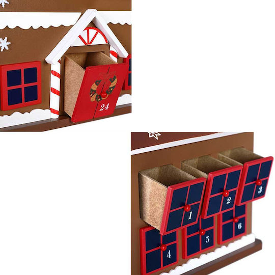 Bakaji Advent Calendar Ξύλινο Σπιτάκι