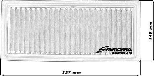 Simota Ansaugfilter Simota Oh008 327x145mm