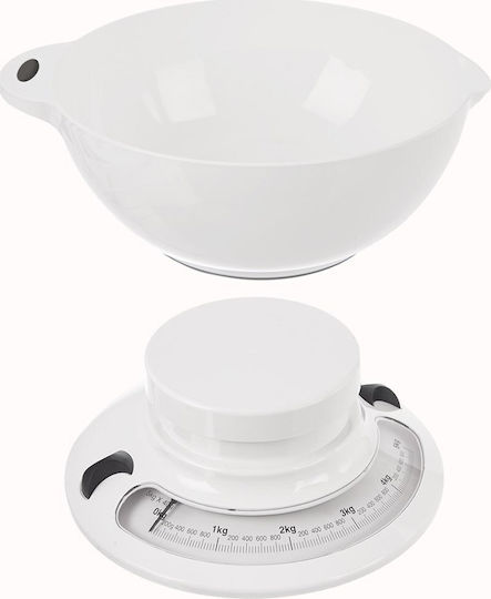 Orion Digital Kitchen Scale with Bucket up to 5kg White