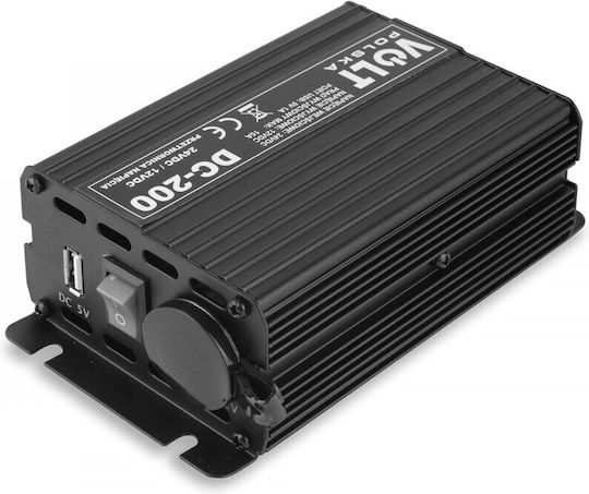 Volt Polska Inverter Αυτοκινήτου για 24V DC
