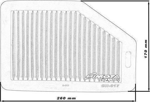 Simota Εισαγωγή Simota Oh017 260x170mm