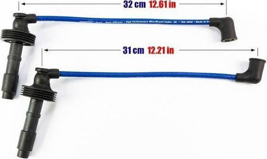 Powertec Ignition Wires Powertec Volvo S40 V40 1.8-2.0l 97-03 Red