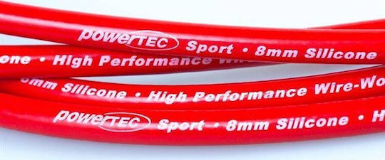 Powertec Ignition Wires Powertec BMW 318is Z3 1.8 1.9L 88-99 Red