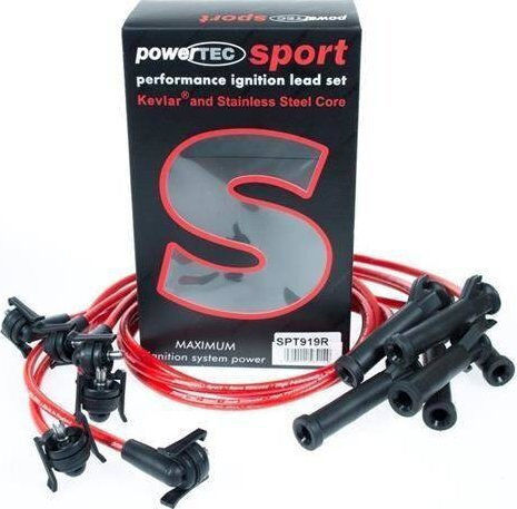 Cabluri de aprindere Powertec Powertec Ford Explorer Ranger 4.0L V6 97-02 Roșu