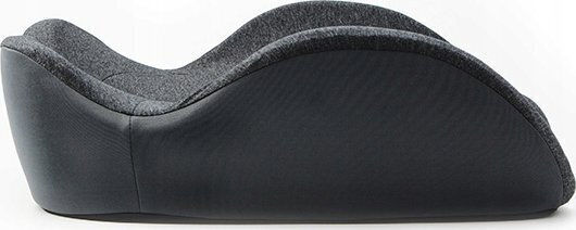 Powerton Seat Cushion with Memory Foam 43x48cm in Gray Color