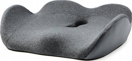 Powerton Seat Cushion with Memory Foam 43x48cm in Gray Color