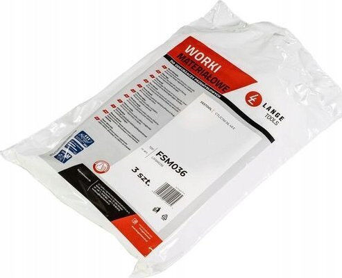Vacuum Cleaner Bag Scheppach Fabric Bags Langetools Festool 36-48 L Set of 3 Pieces