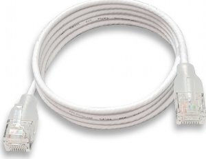 Wantec U/UTP Cat.6a Ethernet Netzwerkkabel 2m Weiß