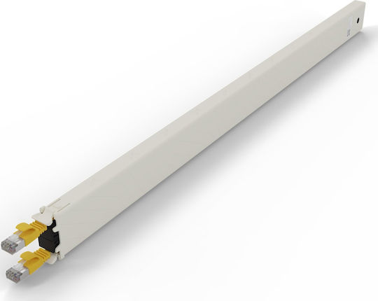 Patchbox U/FTP (STP) Cat.6a (Gigabit) Καλώδιο Δικτύου Ethernet 1.8m Κίτρινο