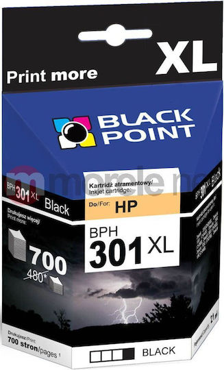 Black Point Kompatible Tintenstrahldrucker-Tintenpatrone HP BPH301XLBK / CH563EE Schwarz 1Stück