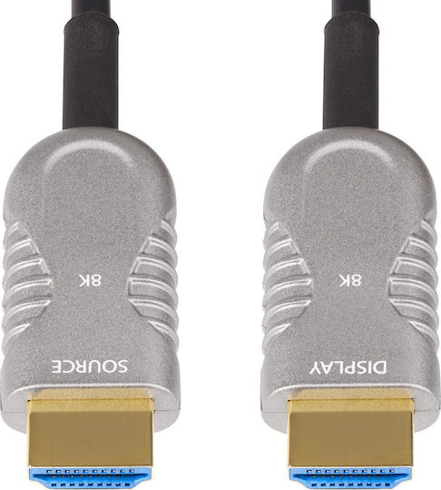 StarTech HDMI 2.1 Ultra High Speed 48Gbps 4K 120Hz HDR VRR Cable HDMI male - HDMI male 9.1m Μαύρο