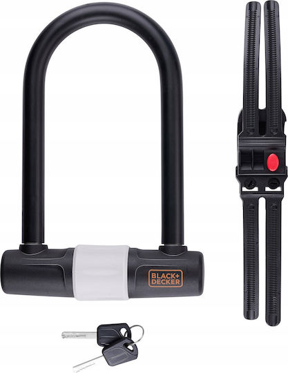 Катинар за велосипед U-образен 140x250мм Black+Decker