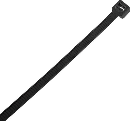 Neo Plastic Cable Ties 200mm x 3.6mm in Black Colour (100 pcs)