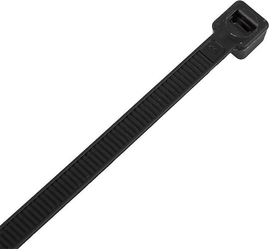 Neo Δεματικά Καλωδίων Πλαστικά 370mmx4.8mm σε Μαύρο χρώμα (50τμχ)