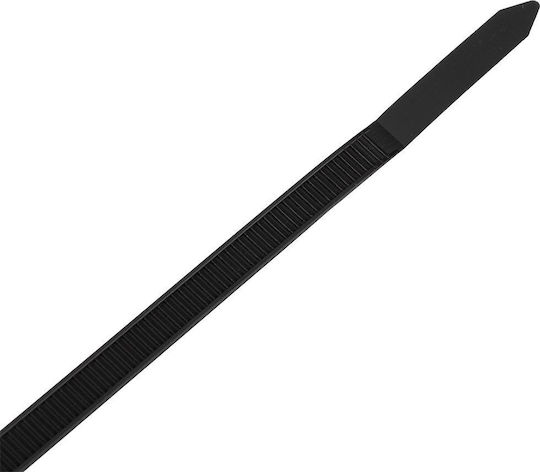 Neo Δεματικά Καλωδίων Πλαστικά 370mmx4.8mm σε Μαύρο χρώμα (50τμχ)