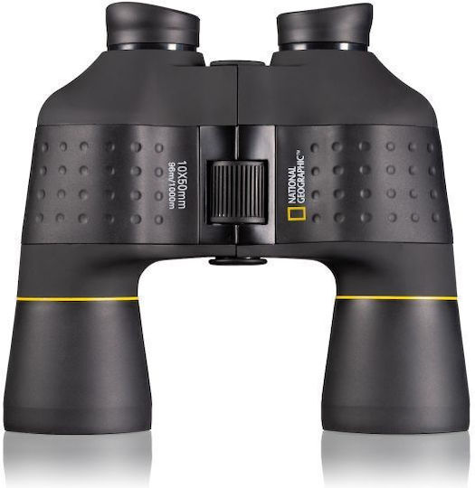 National Geographic Ochelari de vedere Porro Prism Negru de oțel 10x50mm