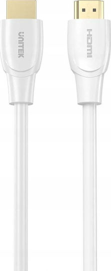 Unitek HDMI 2.0 Premium Високоскоростен 4K 60Hz HDR Кабел HDMI Мъжки - HDMI Мъжки 1.5м Бял