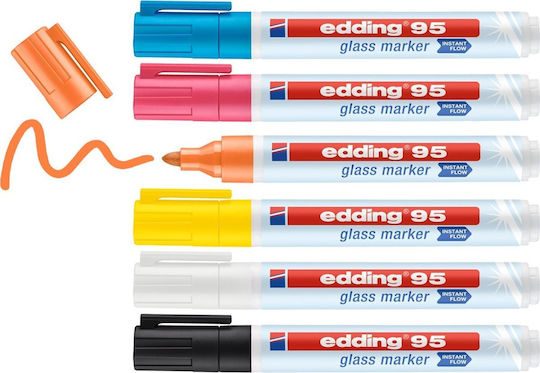 Edding Design Markers 6mm Colour Mix 13757058 6pcs