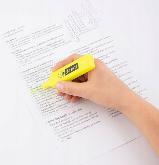 Teka Highlighters Yellow 12pcs