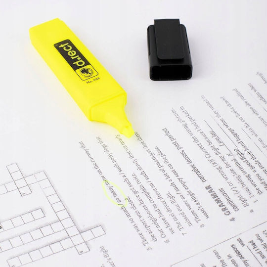 Teka Highlighters Yellow 12pcs