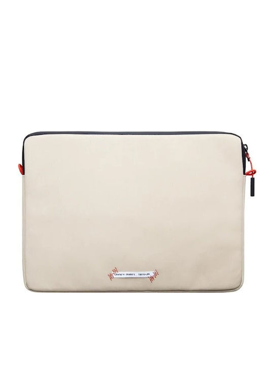 Skinarma Tasche Fall für Laptop 14" in Beige Farbe