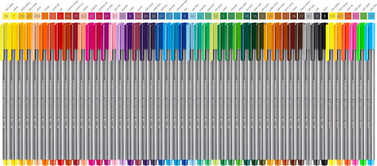 Staedtler Fineliner Triplus Celebration Set 8 + 2 Line Width 0.3 Mm Triangular Dry Safe Assorted Yellow 1 Piece 334 Bk10ta