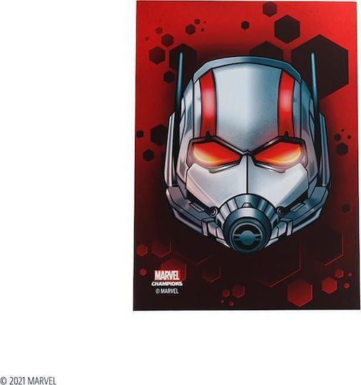 Marvel Comic Books Champions Marvel Card Sleeves Standard Size 50τμχ Κόκκινες