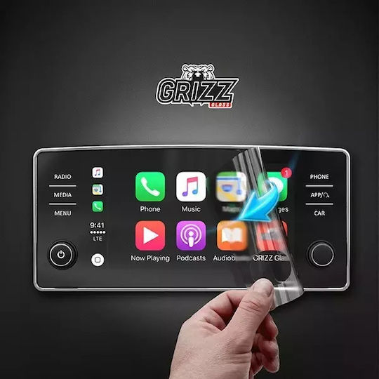 Matte Grizzglass Auto-Display-Schutz Android Audi A5 B9 12,3" 2016-2024 Grz11177 5906146441071