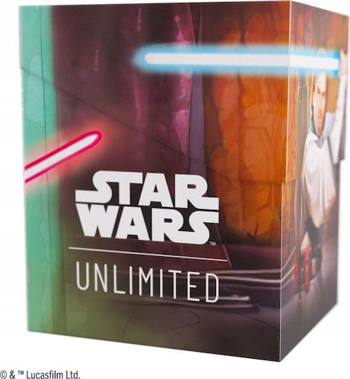 Gamegenic Soft Crate - Krieg der Sterne Unbegrenzte Edition: Obi-wan Kenobi/darth Maul Star Wars Deck Box Standardgröße